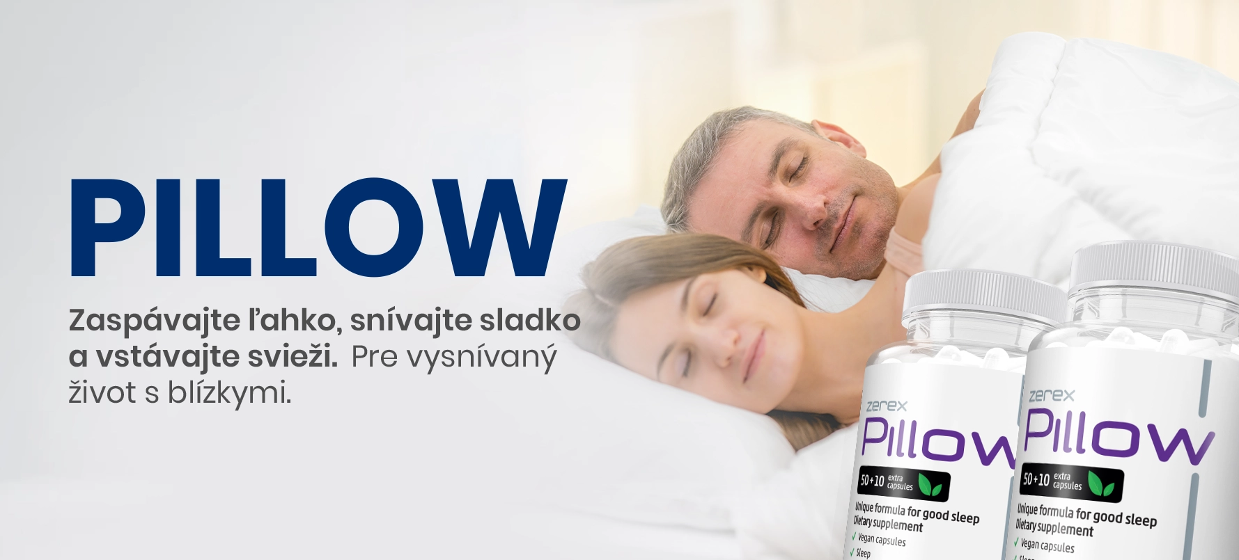 Zerex Pillow pre kvalitný spánok