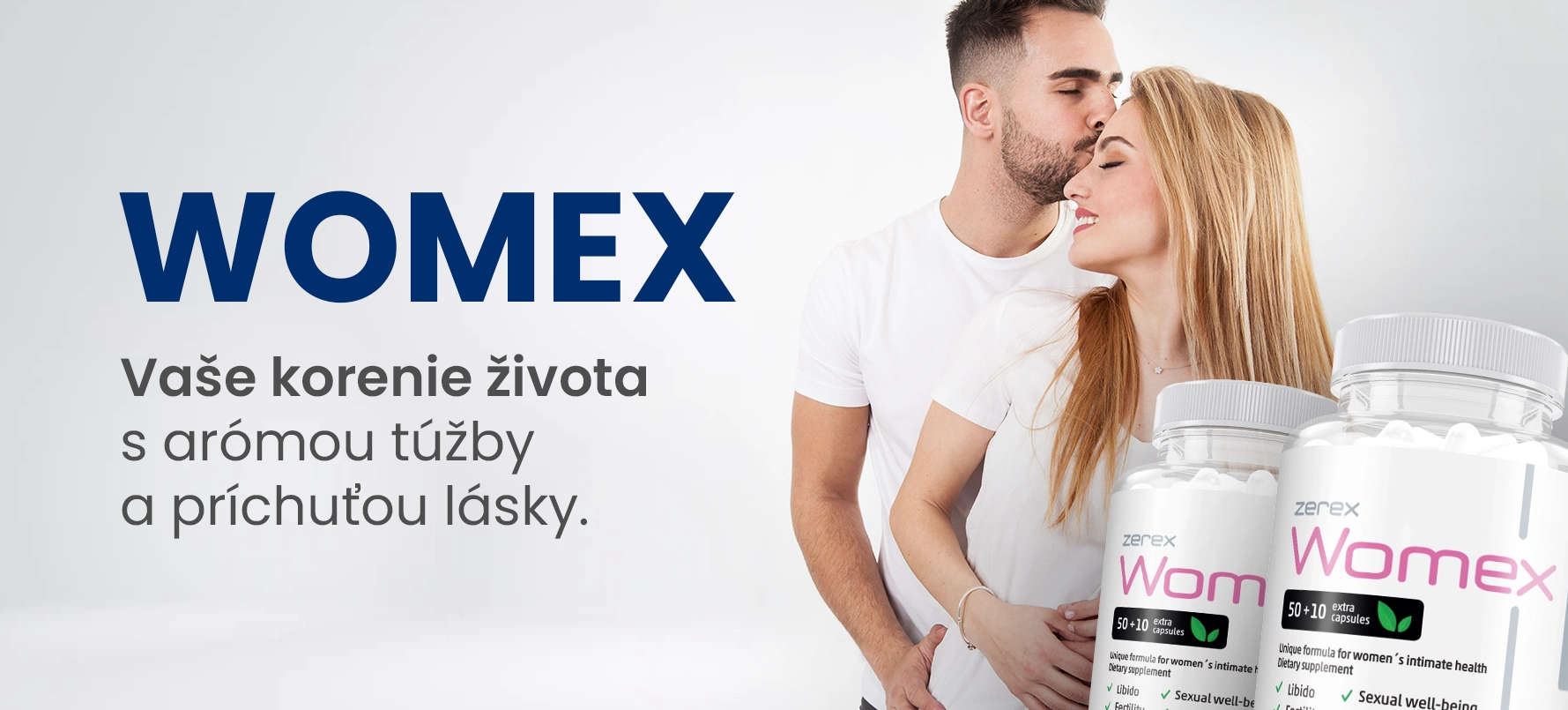 Zerex Womex na zvýšenie libida, plodnosti a hormonálnu rovnováhu pre ženy
