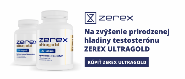 Zerex Ultragold na udržanie hladiny mužského pohlavného hormónu