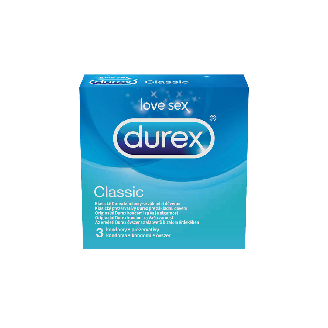 Kondómy Durex Classic