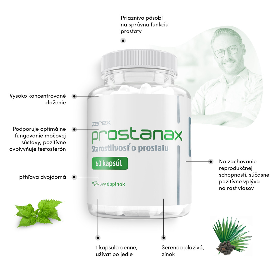 PROSTANAX - Starostlivosť o prostatu